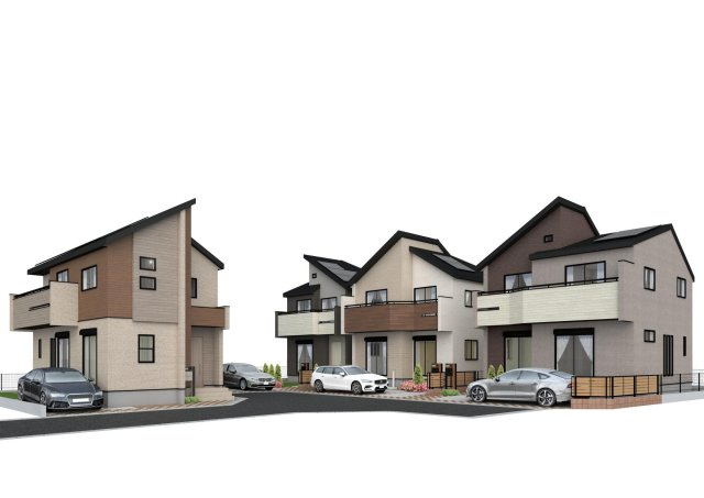 戸建 西東京市芝久保町３丁目の外観パース