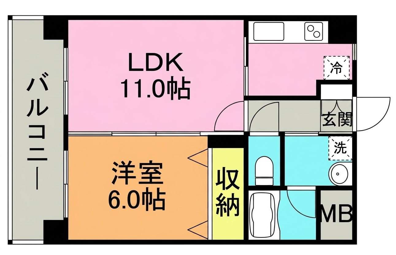 サンシャインの間取り