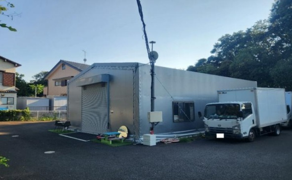 松戸市金ケ作の倉庫