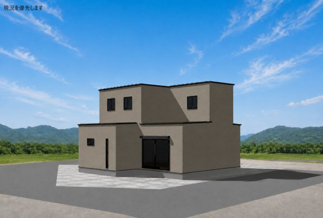タスリエPLUS島田町の外観パース|最高基準の耐震等級3＆省令準耐火構造＆ZEH水準仕様