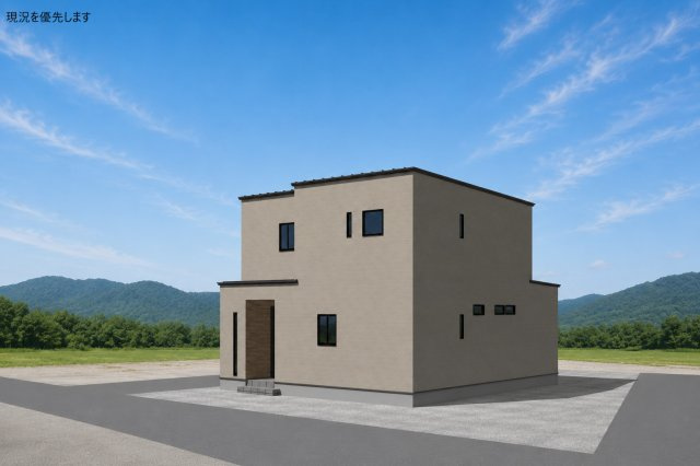 タスリエPLUS島田町の外観パース|最高基準の耐震等級3＆省令準耐火構造＆ZEH水準仕様