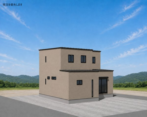 タスリエPLUS島田町の外観パース|最高基準の耐震等級3＆省令準耐火構造＆ZEH水準仕様