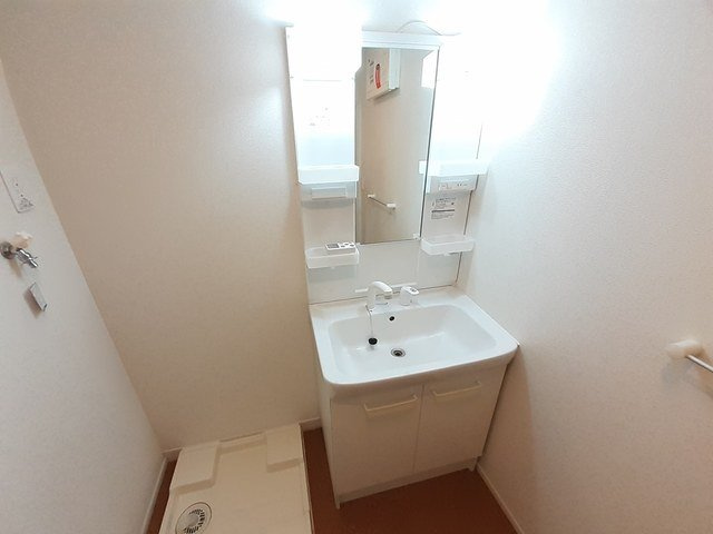 サンムーン　ゴールドスターＬＶの洗面所|スペースが確保できる洗面所です