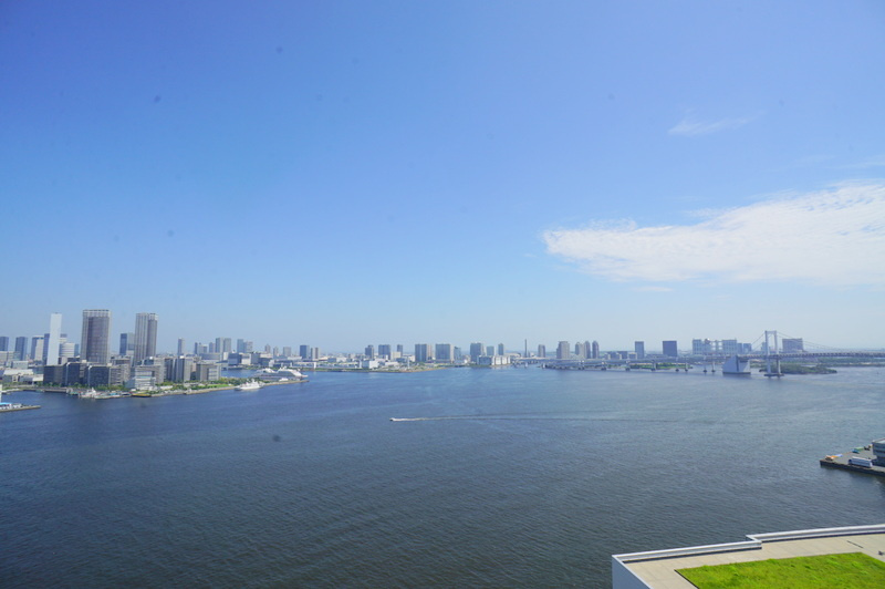 ローレルタワールネ浜松町の展望|☆最上階23階南東向き
☆東京湾、レインボーブリッジを望む