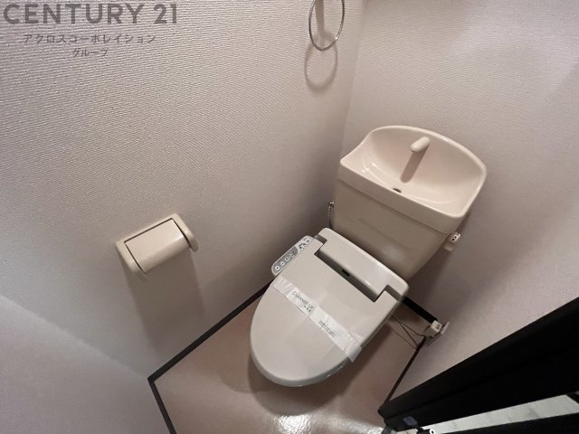 温水洗浄便座付き！