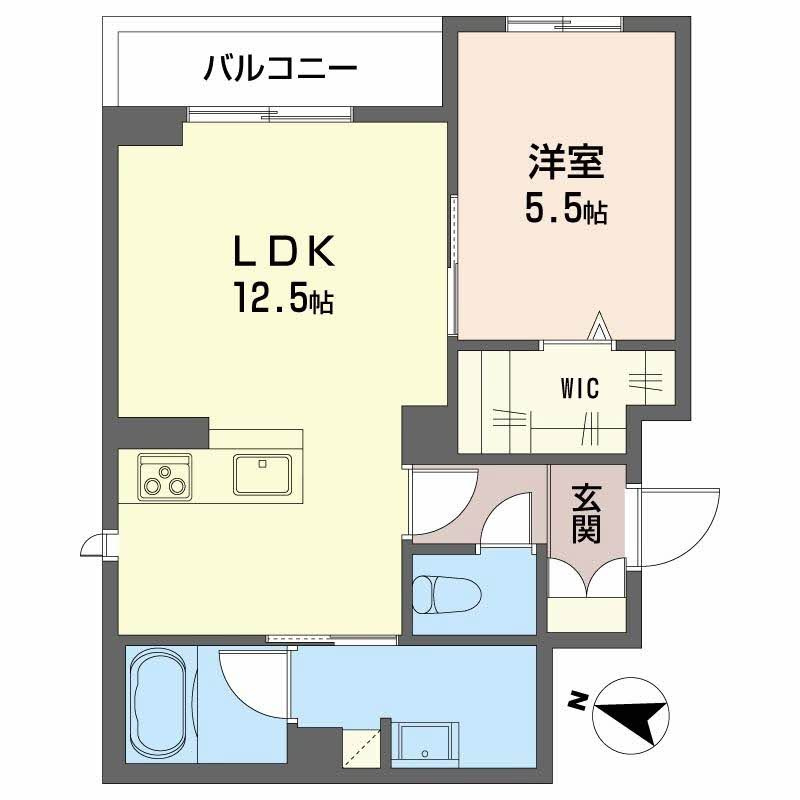 Ｌａ　Ｐａｌａｉｓ　Ｖｅｒｔ　ラ・パレヴェールの間取り