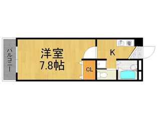 リバティー樋ノ口２の間取り