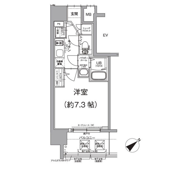 【間取り】 | エスリード千種パークフロント