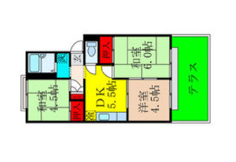 【間取り】 | メゾンエスポワール