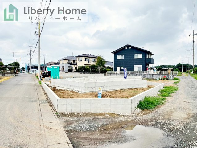 小美玉市羽鳥第15　新築戸建　1号棟の外観