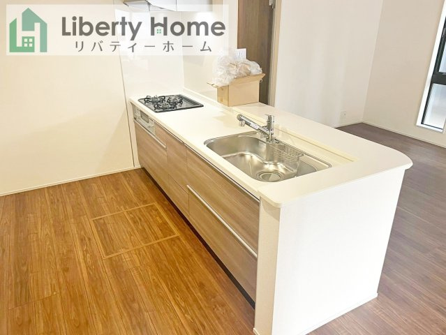 水戸市白梅3期　新築戸建　1号棟のキッチン