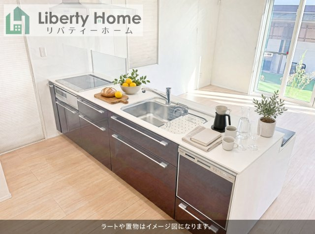 茨城町長岡　中古戸建のキッチン