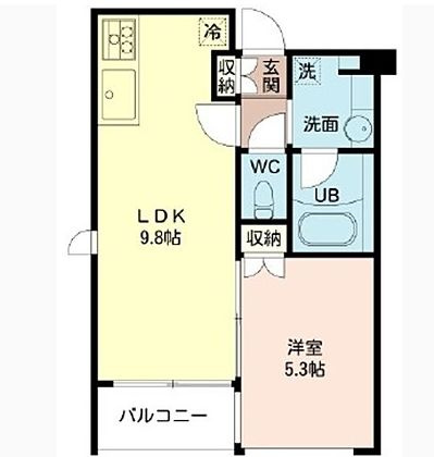 グリーンメゾン槇の間取り
