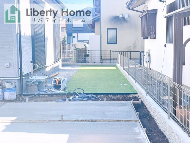 水戸市千波町5期　新築戸建の庭