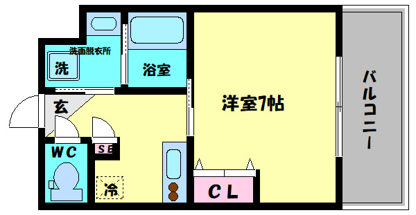 Park　Hills今里NOAの間取り
