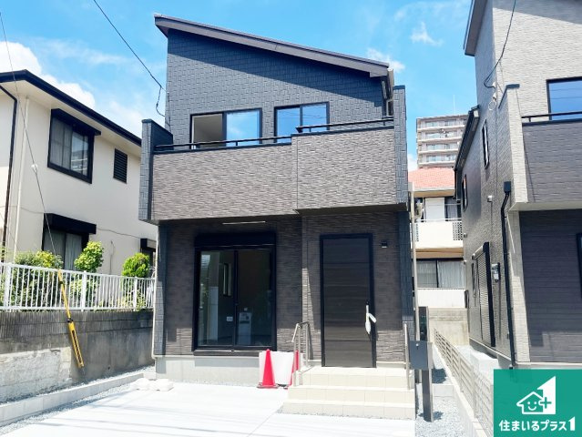 神戸市西区糀台　新築一戸建ての外観|お客様に長く安心して住んでいだだける事にこだわった家づくり！住んでからのアフターサービスにもしっかりと取り組んでいます！