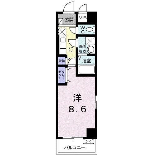 メゾン　ド　サクラの間取り