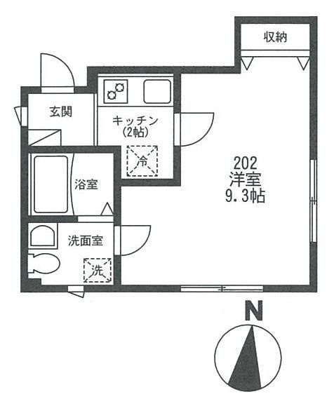 オリビエ笹塚の間取り