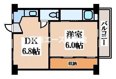 【間取り】 | ビレッジハウス妹尾