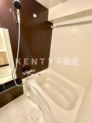 【浴室】 | クレヴィアリグゼ北品川Ⅱステーションコート | コンパクトで使いやすいお風呂です