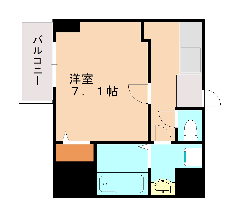 プレジール灘の間取り