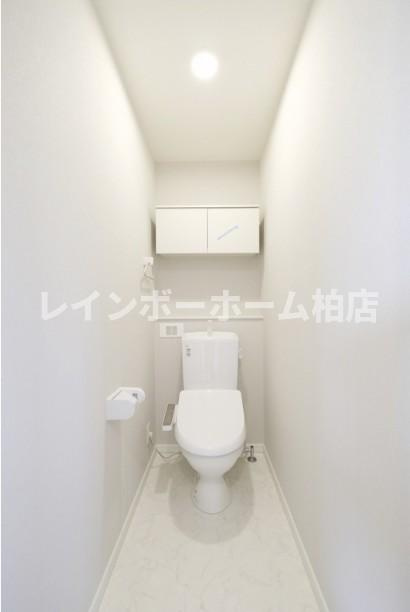 特典：仲介手数料が50％OFFです‼のトイレ|清潔感のあるトイレです