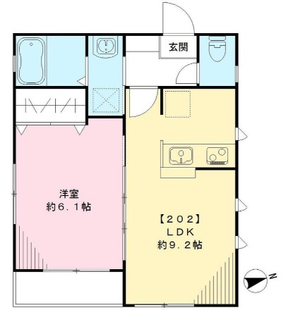 カーサルビアの間取り|間取り