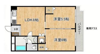 田中マンションの間取り