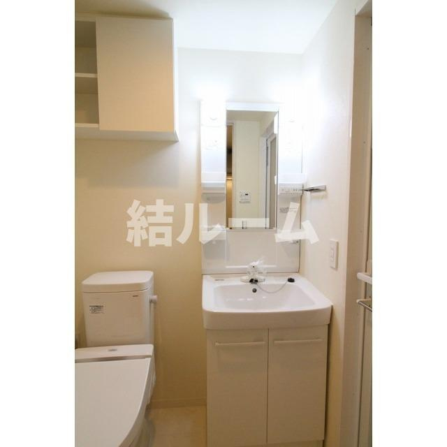 板橋区大山金井町の賃貸マンションの洗面所