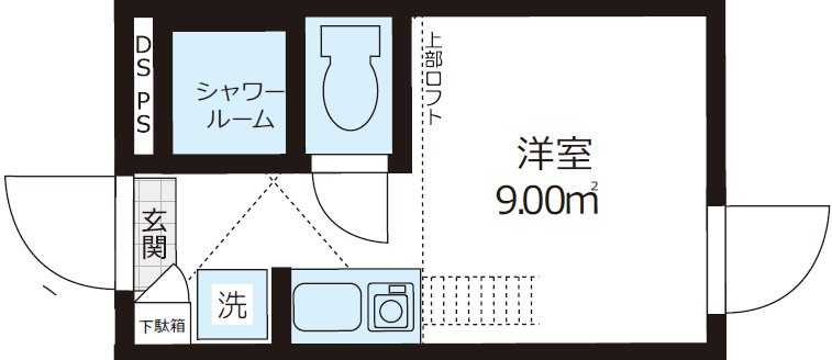 ククリ・ザ・レジデンス池袋の間取り|敷金礼金ゼロ☆初期安☆ネット無料☆更新料なし☆
