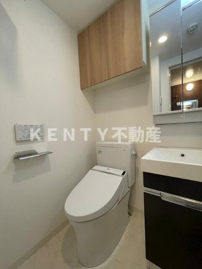【トイレ】 | ＨＹ’ｓ　ｆｌａｔ　糀谷 | シンプルで使いやすいトイレです