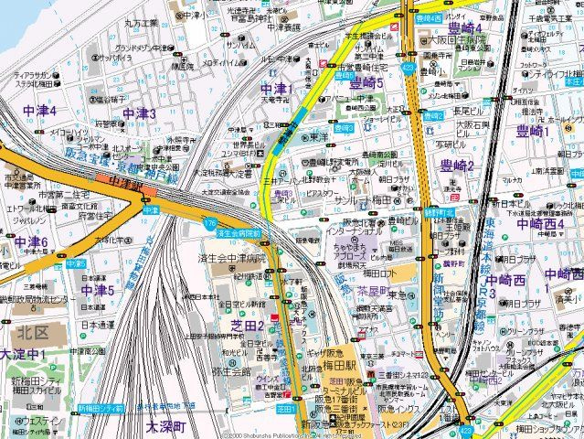 【地図】 | スワンズシティ梅田シエロ