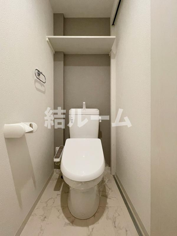 板橋区徳丸１丁目のアパートのトイレ|別号室参考写真