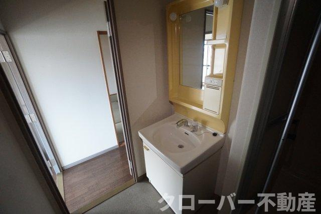網の浦ハイツの洗面所