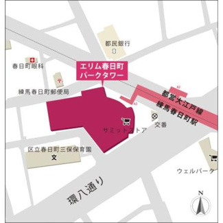 【地図】 | エリム春日町パークタワー