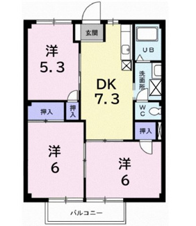 【間取り】 | ニューシティ田口