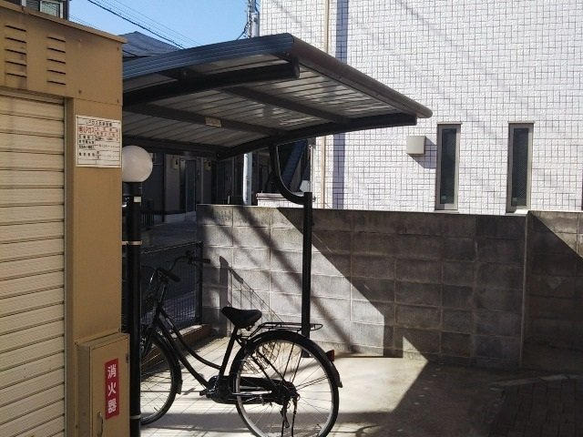 【その他】 | レオパレス武蔵中原 | 駐輪場　原付＆自転車のみ駐輪可能