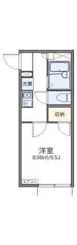 【間取り】 | レオパレス武蔵中原