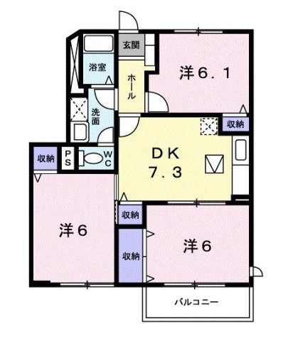 【間取り】 | ハイツ武蔵野