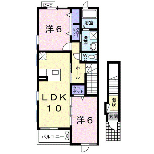 【間取り】 | ベル　エアリー