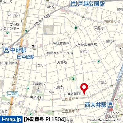 【地図】 | ビバリーホームズ戸越公園Ⅱ