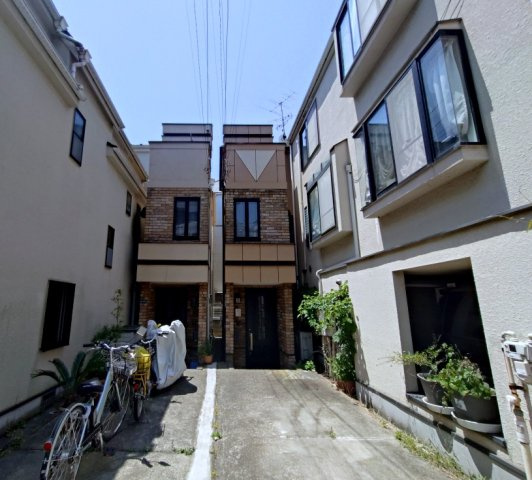 大田区東馬込一丁目戸建の前面道路含む現地写真|前面道路含む現地写真です