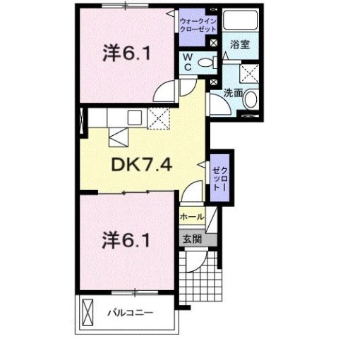 レジデンス藤原台の間取り
