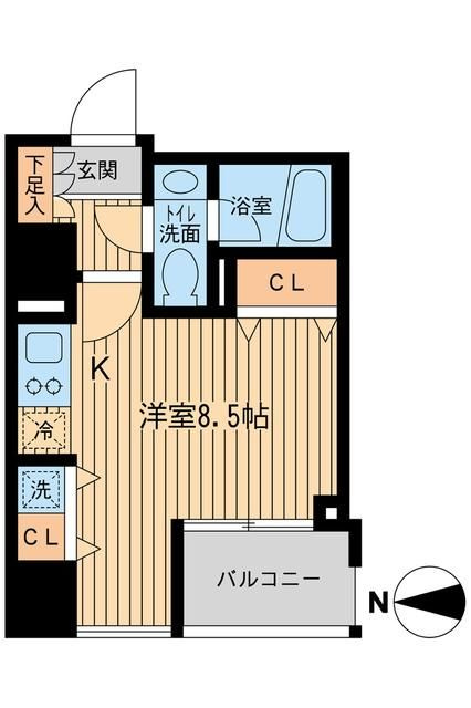 ウィルテラス千歳烏山の間取り