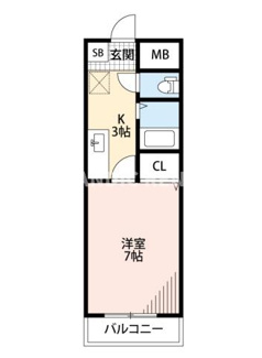 【間取り】 | ロイヤルヒルズ大橋参番館