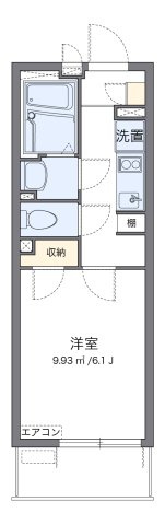 クレイノエスペランザの間取り|代表的な間取のため実際の間取とは異なる場合があります
