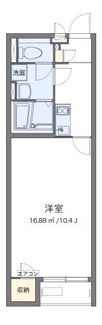 【間取り】 | クレイノ西三次Ⅱ | 代表的な間取のため実際の間取とは異なる場合があります