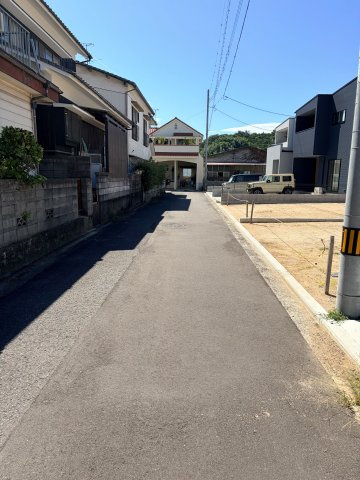 ☆選べる家具プレゼント☆石風呂町2号地の前面道路含む現地写真