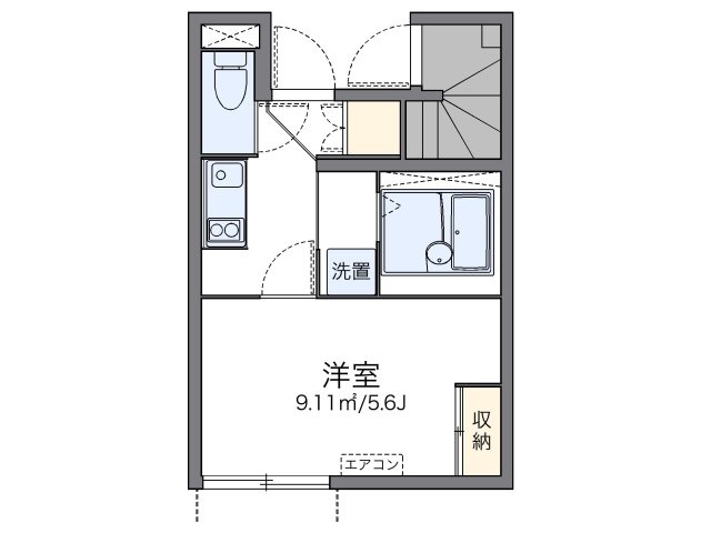 レオネクスト筒井の間取り