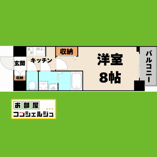 S-RESIDENCE堀田駅前の間取り